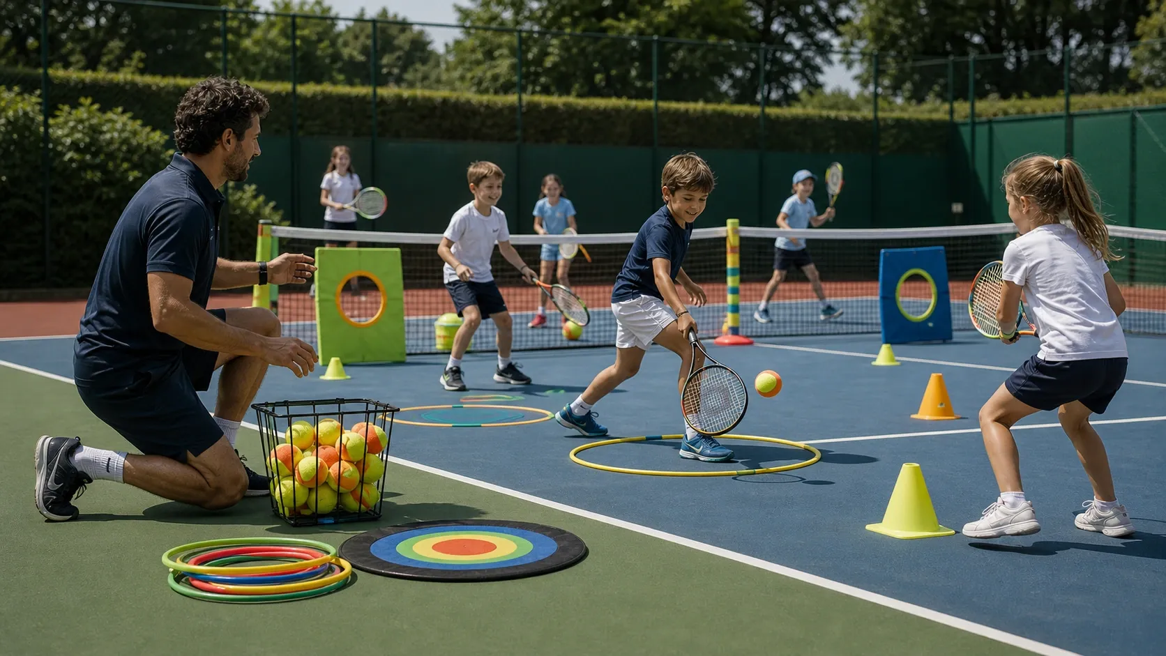 🎁 BONUS 2: 50 Giochi Tecnici per Mini Tennis