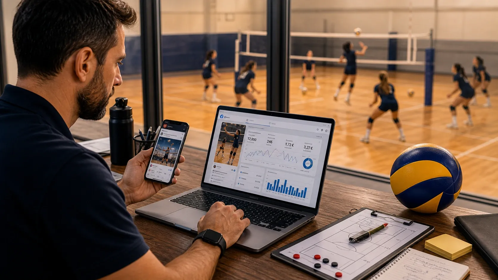 Meta Ads per Allenatori di Volley