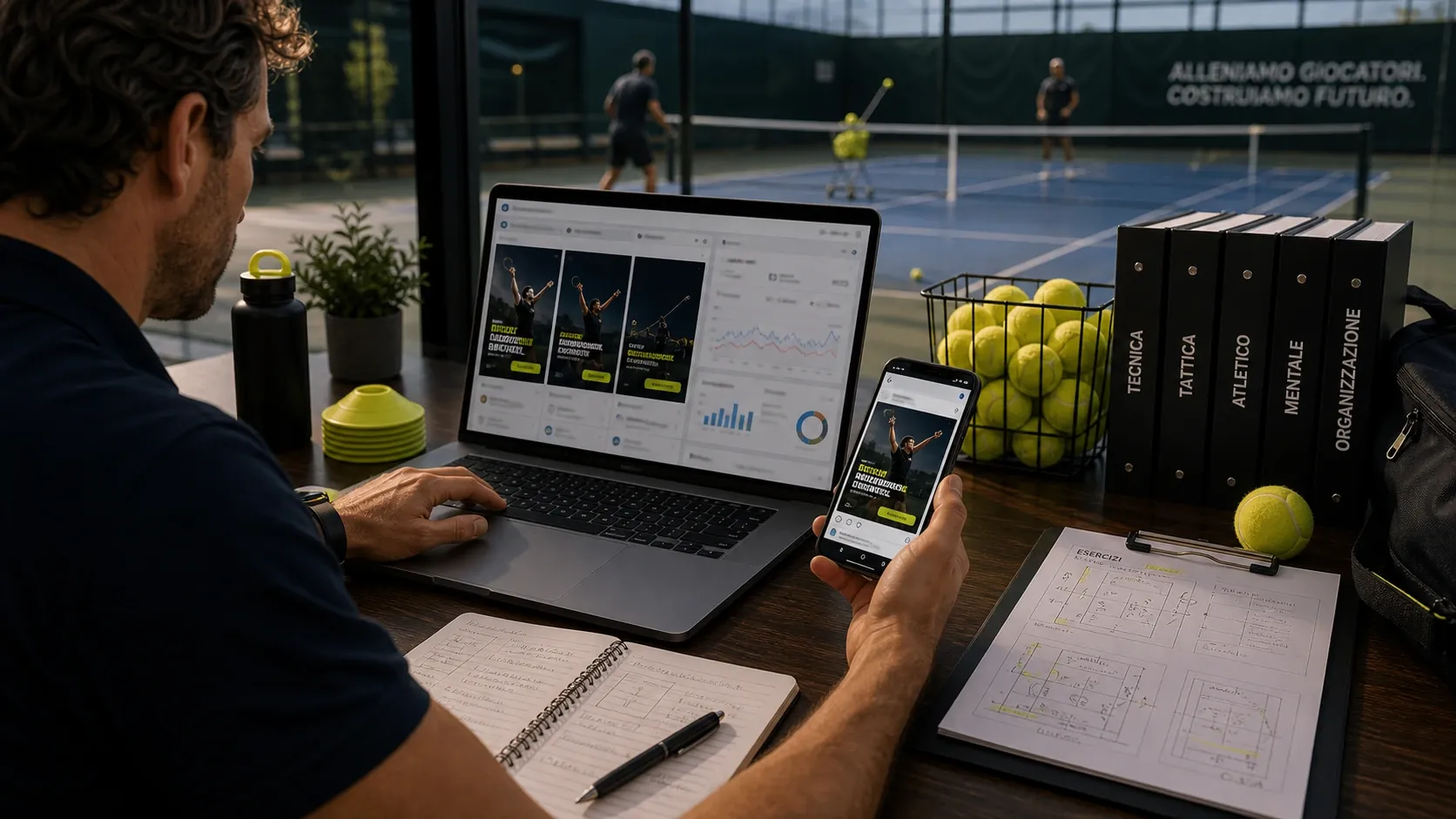 Meta Ads per Allenatori di Tennis