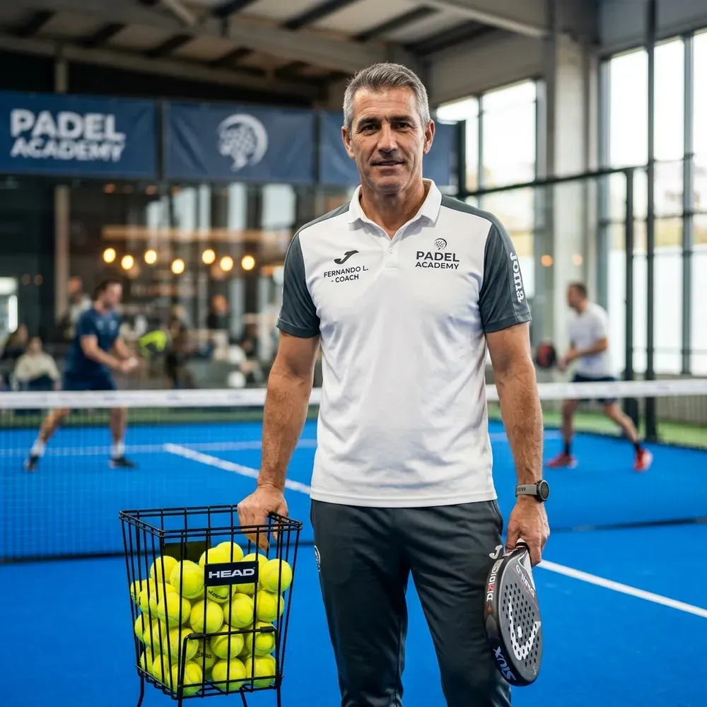 Entrenador Andrea Bellini • Responsable Técnico de Padel Academy