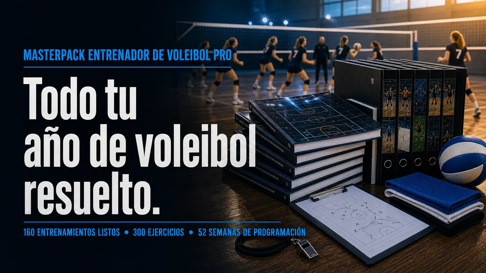 Masterpack Entrenador de Voleibol Pro