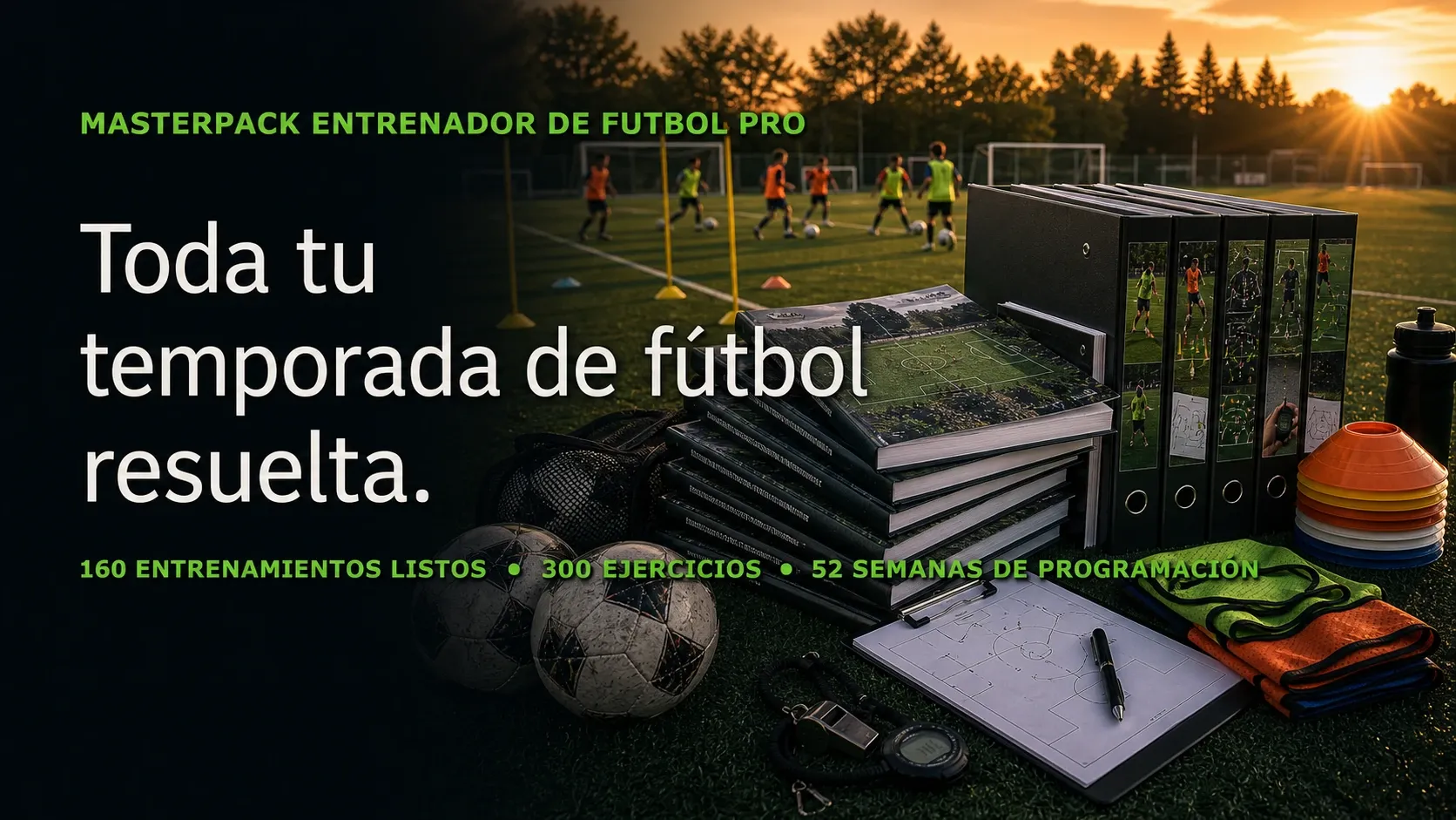 Masterpack Entrenador de Fútbol Pro