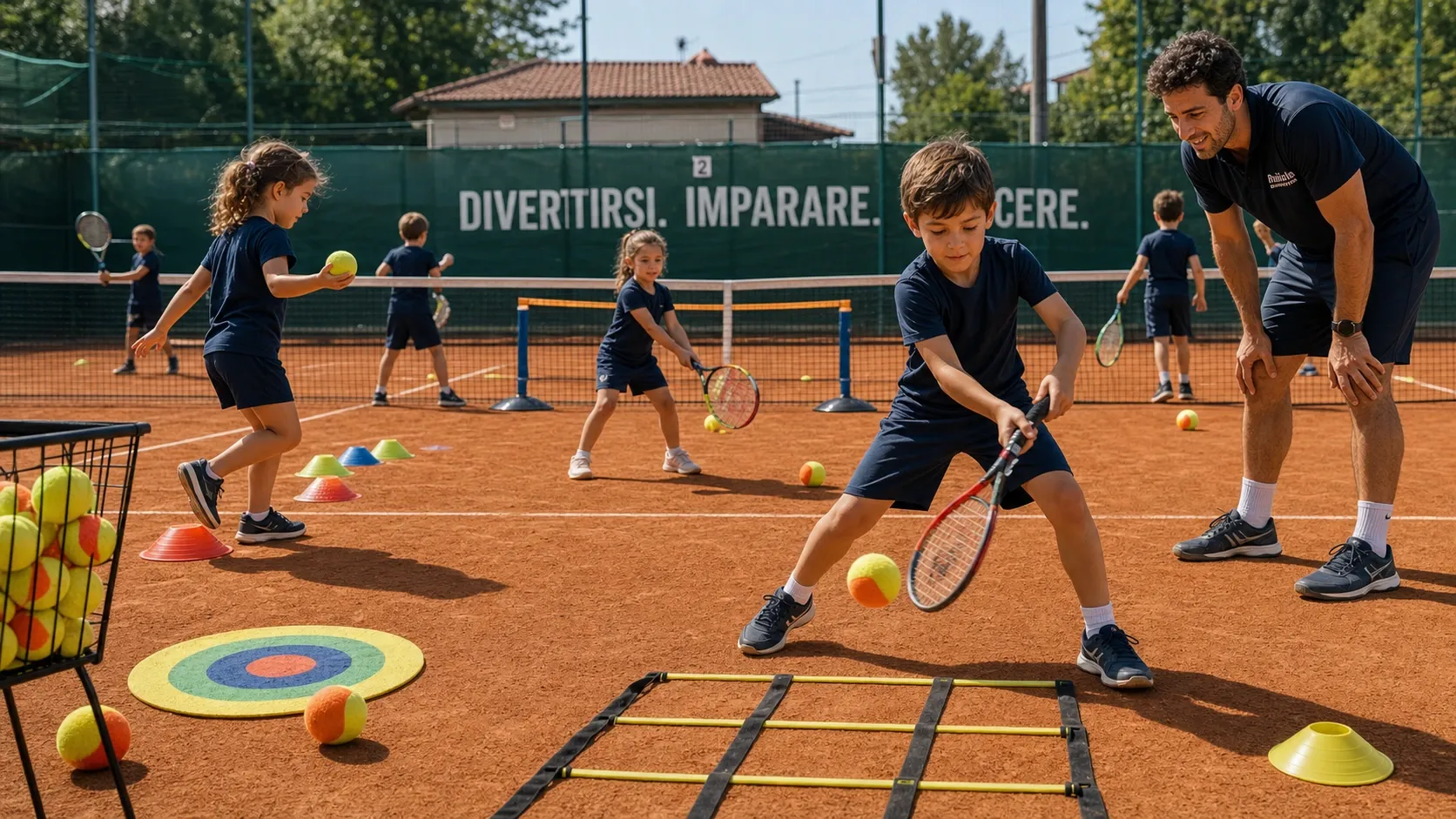 Allenamenti Pronti Mini Tennis