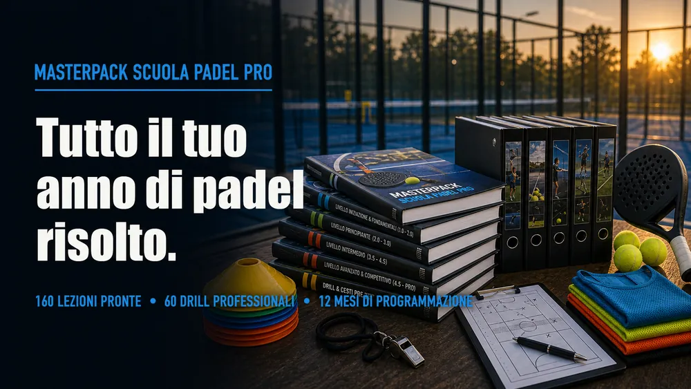 MASTERPACK SCUOLA PADEL PRO